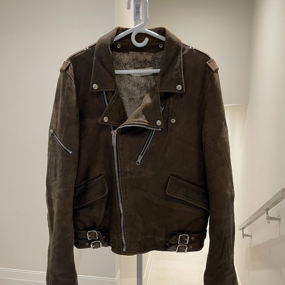 GOLDEN GOOSE MALE LEATHER JACKET